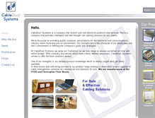 Tablet Screenshot of cableduct.com.au